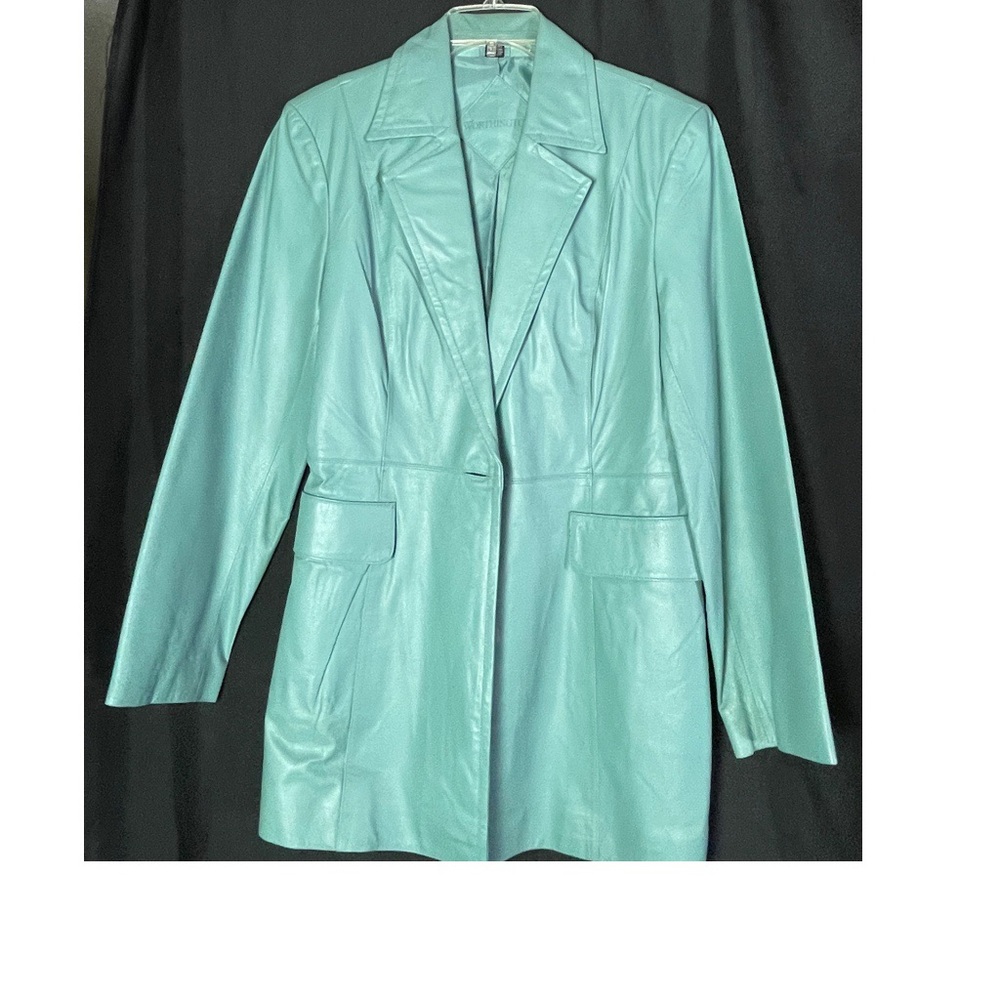 Worthington sea blue green jacket